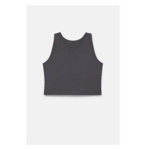 NWT Girlfriend Collective Gray Dylan Tank Sports Bra